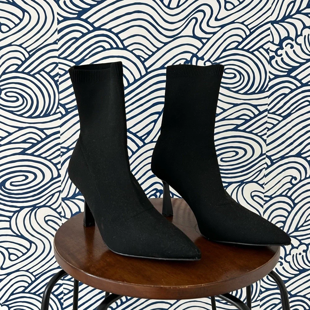 Steve Madden Placid Sock Bootie - Picture 1 of 7